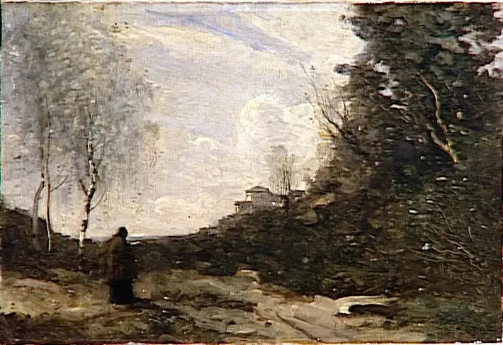 Rustyczna Muza - Jean-Baptiste Camille Corot