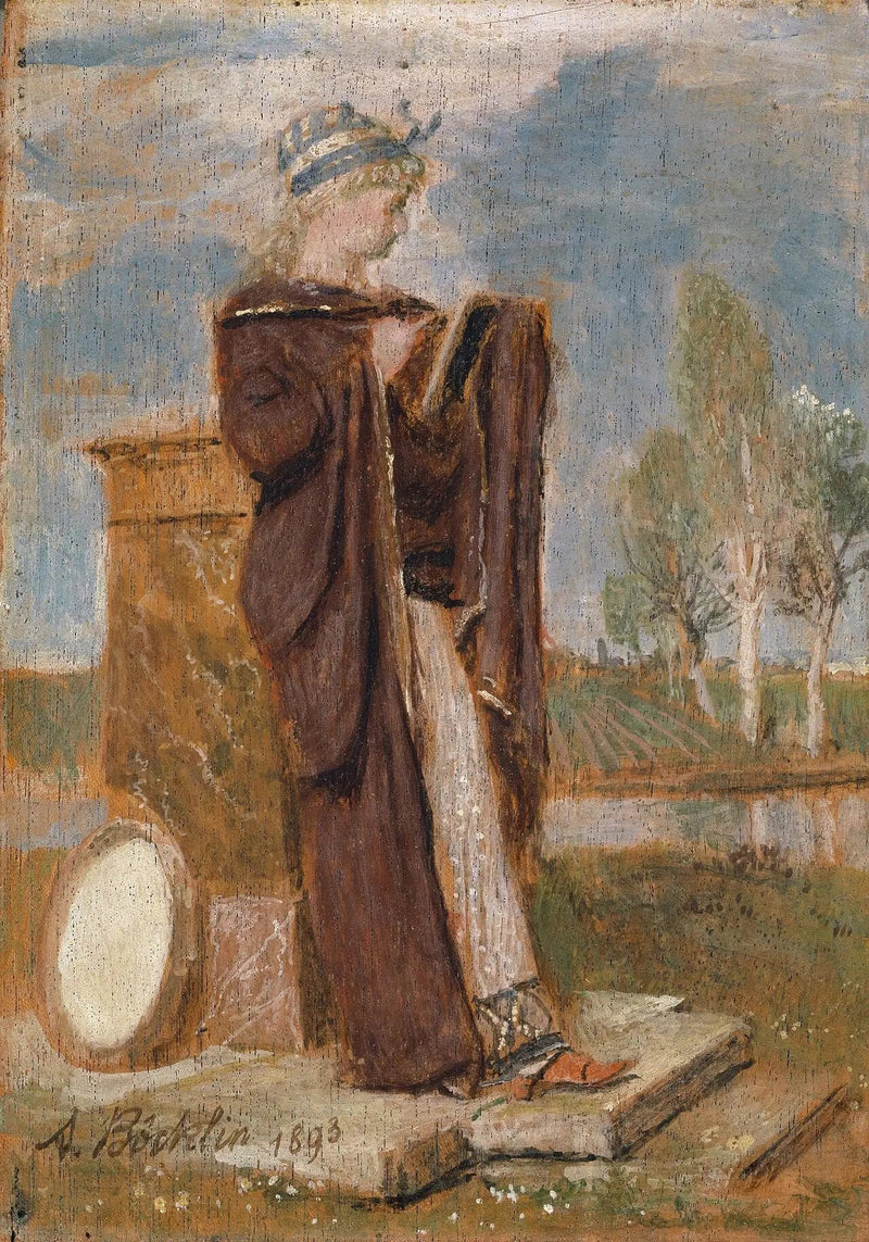Muza Thalia - Arnold Böcklin