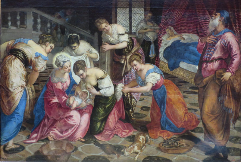 Narodziny Jana Chrzciciela - Jacopo Tintoretto