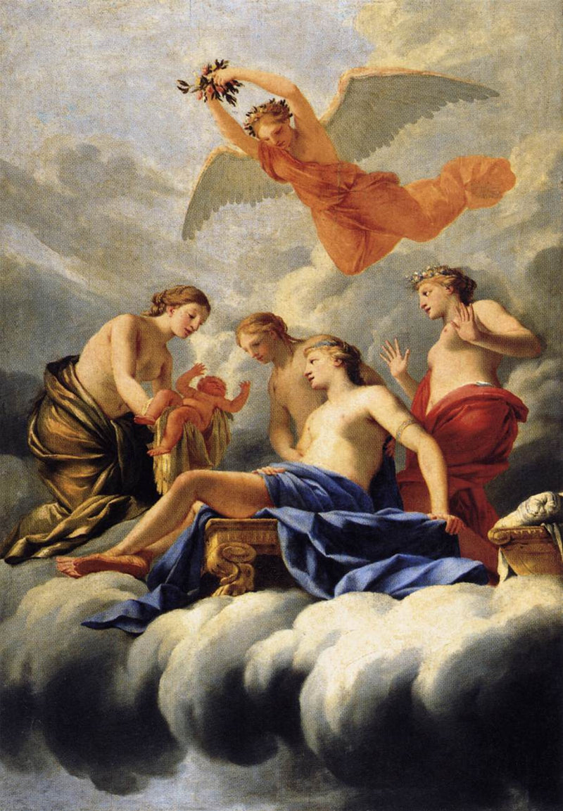 Narodziny miłości - Eustache Le Sueur