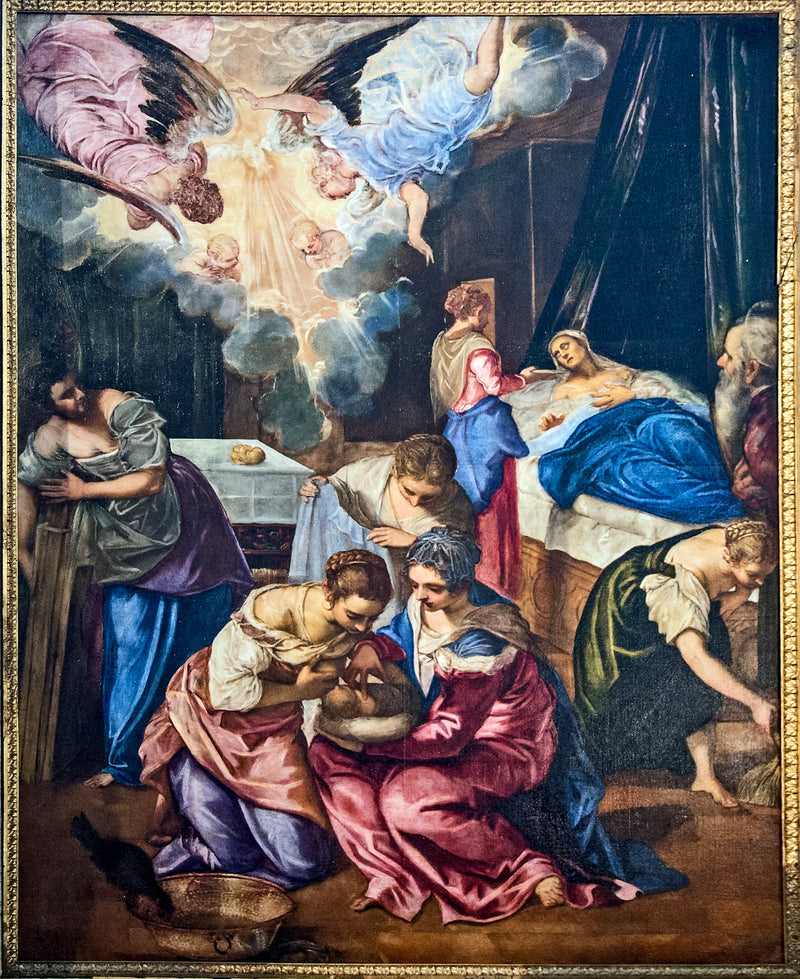 Narodziny świętego Jana Chrzciciela - Jacopo Tintoretto