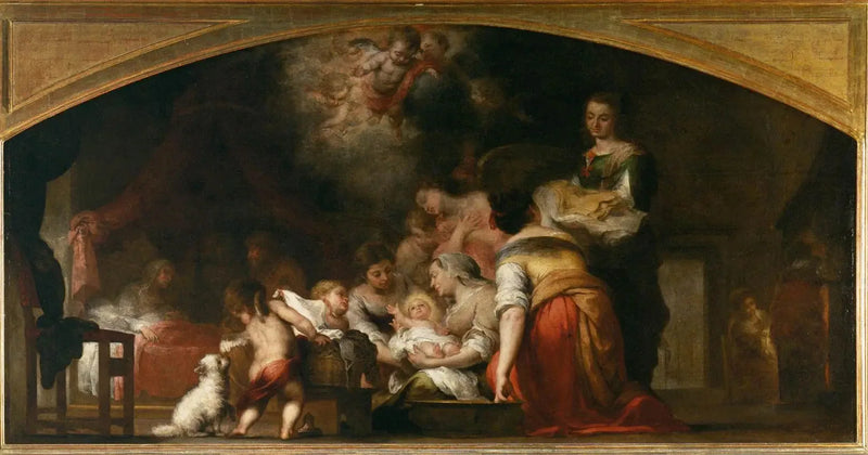 Narodziny dziewicy - Bartolomé Esteban Murillo
