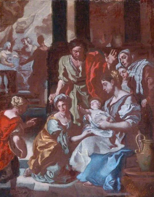 Narodziny Najświętszej Maryi Panny - Francesco Solimena