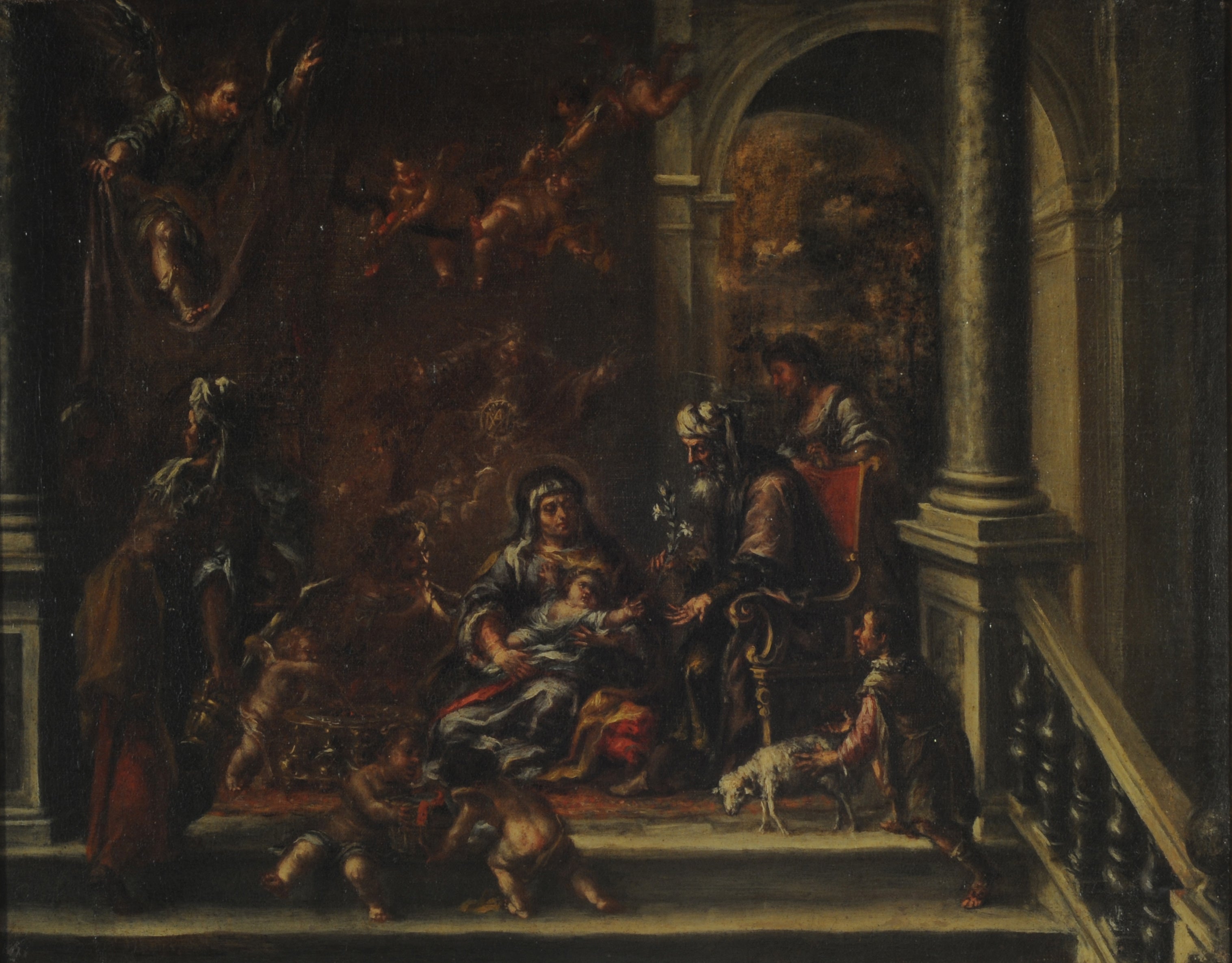 La naissance de la Vierge - Juan de Valdés Leal image 1 reproduction de peinture à l’huile