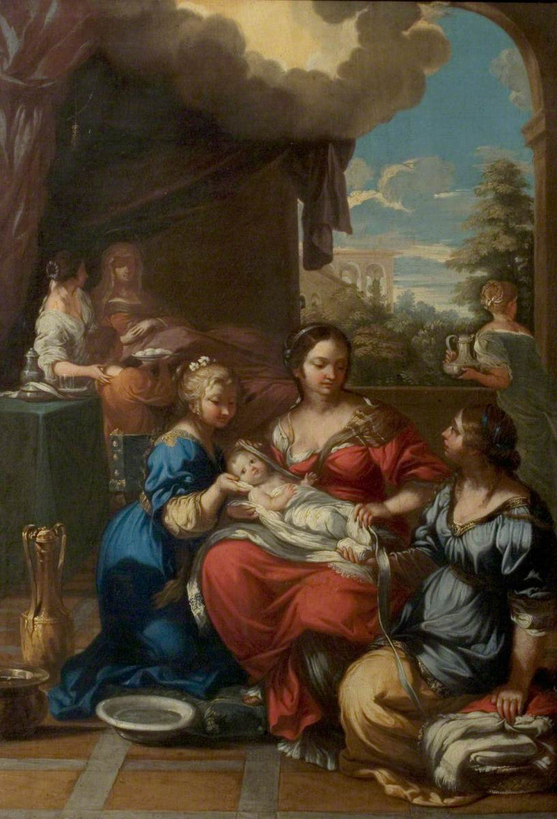 Narodziny dziewicy - Pietro da Cortona