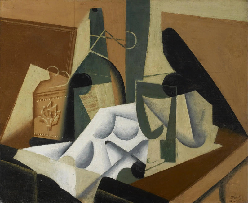 Biała obrus - Juan Gris