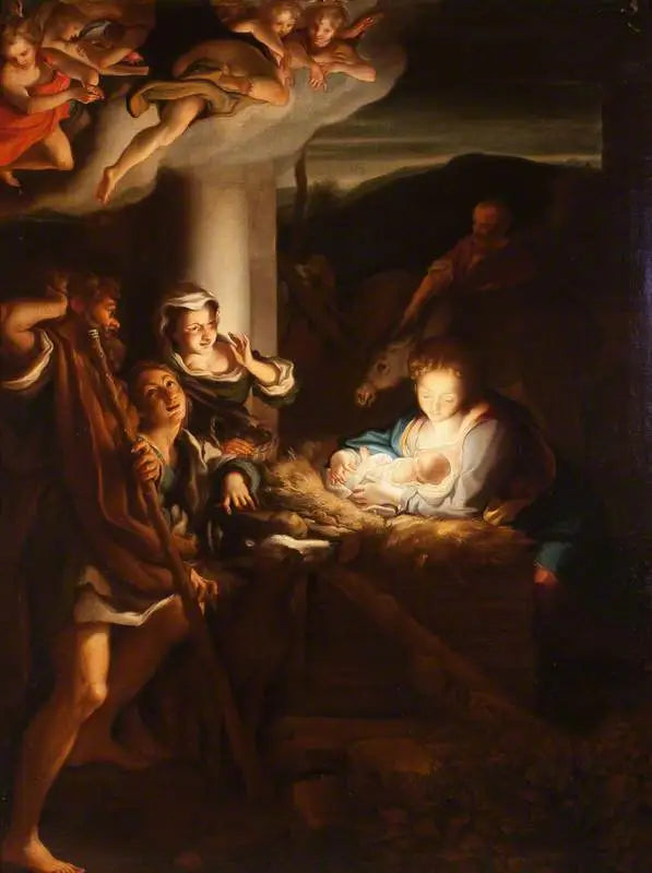 Narodzenie - Antonio da Correggio
