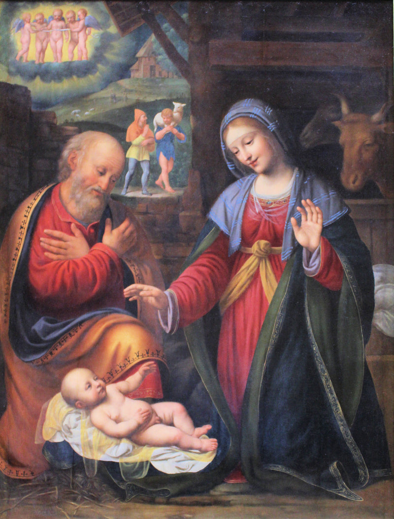 Narodzenie - Bernardino Luini