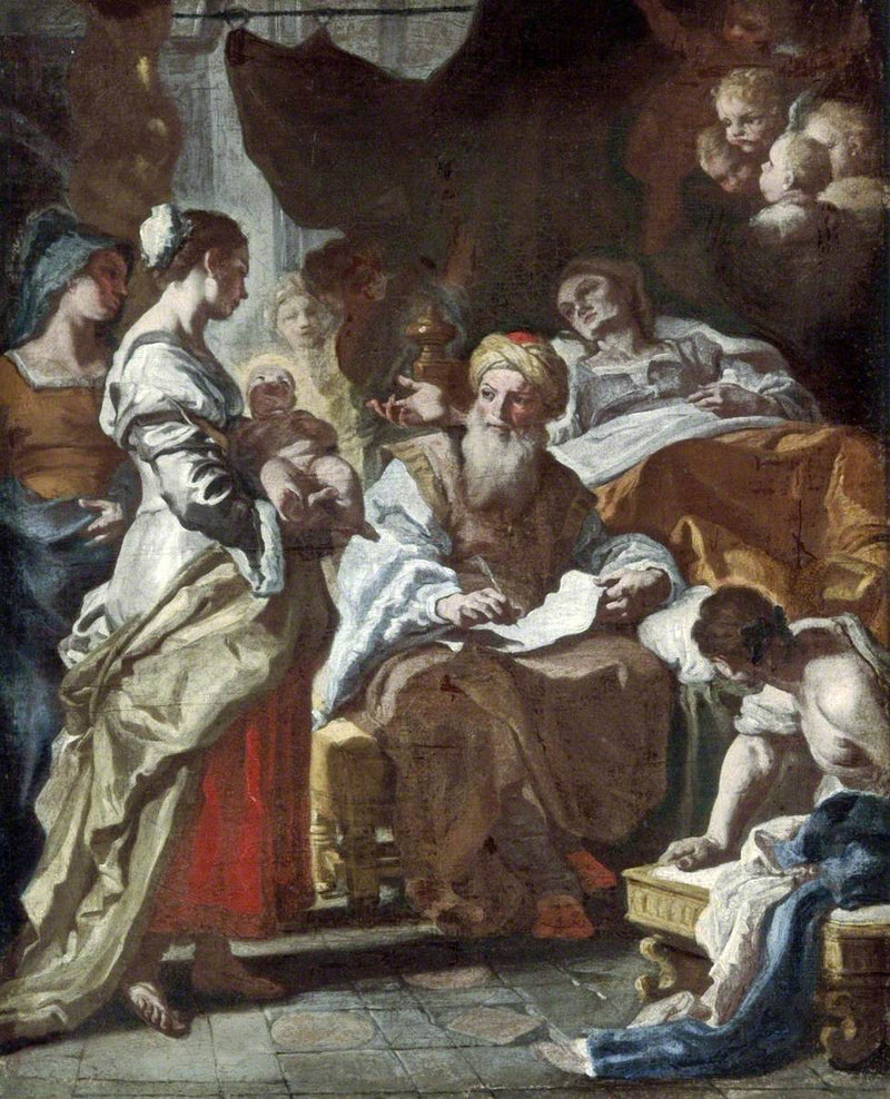 Narodzenie Jana Chrzciciela - Francesco Solimena