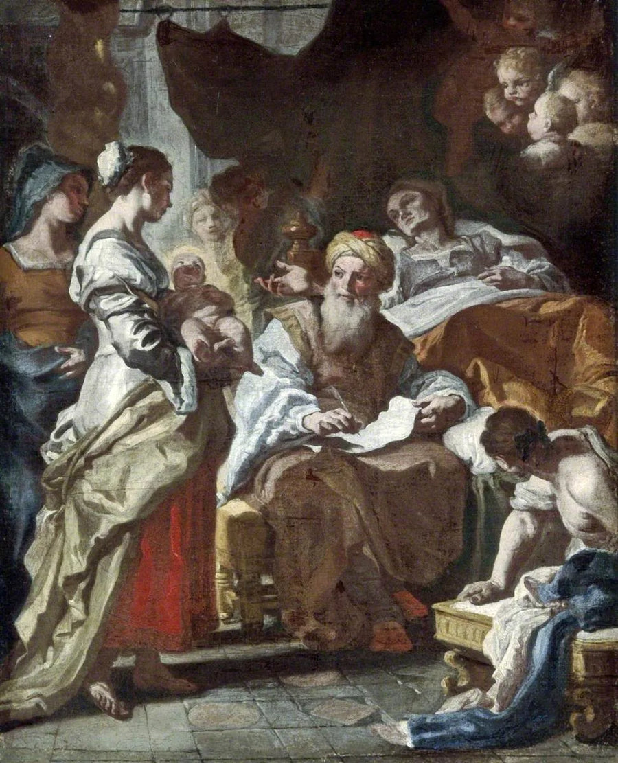 Narodzenie Jana Chrzciciela - Francesco Solimena