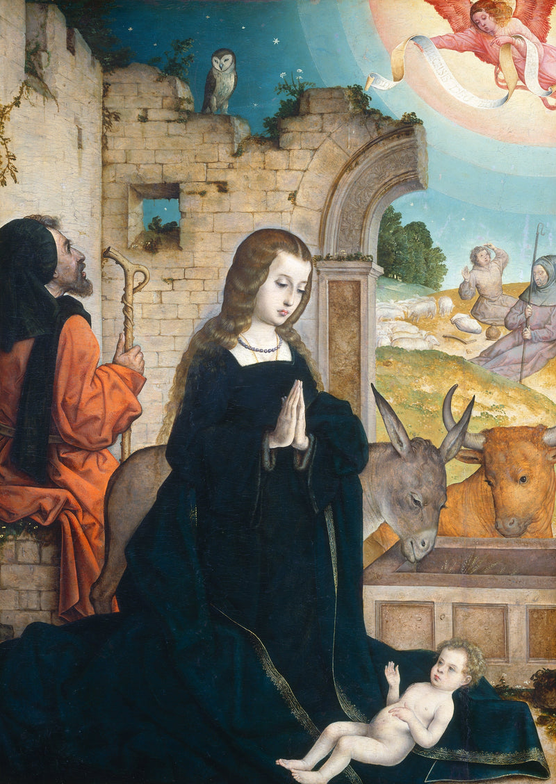 Narodzenie - Juan de Flandes