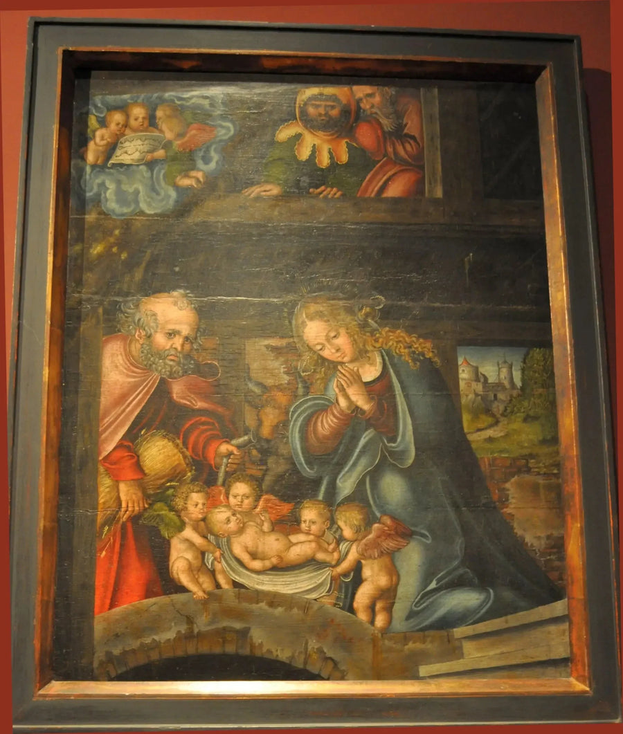 Narodzenie - Lucas Cranach Starszy