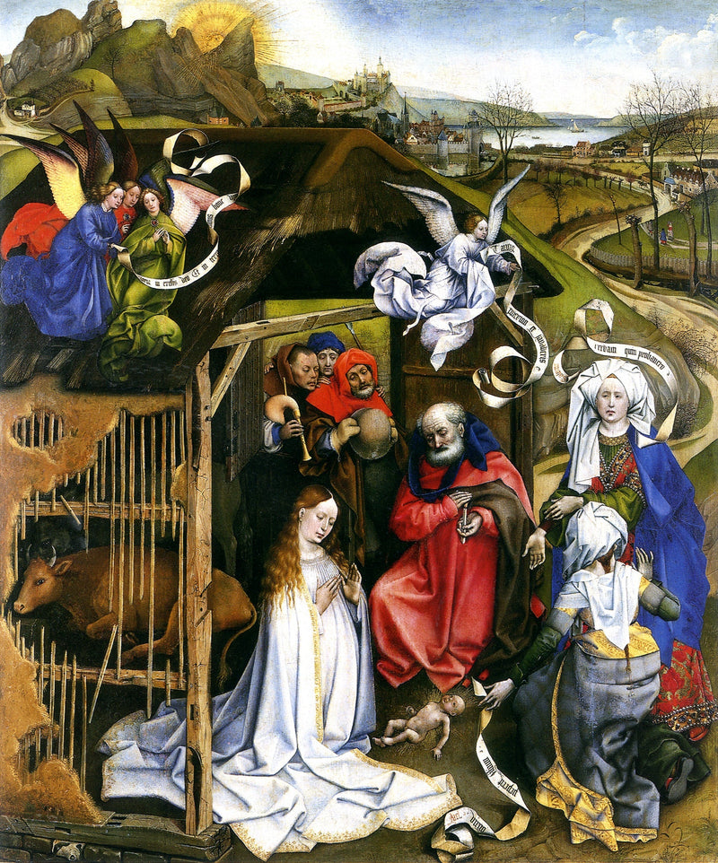Boże Narodzenie - Robert Campin
