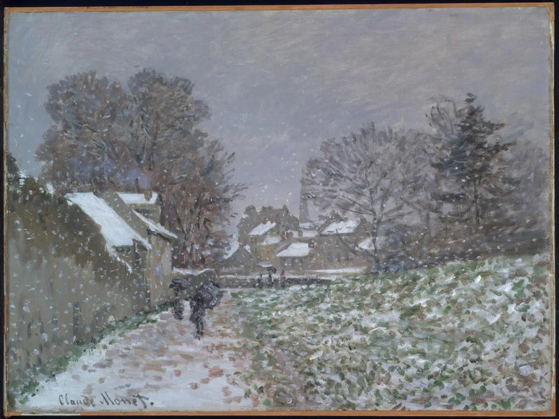 Śnieg w Argenteuil - Claude Monet