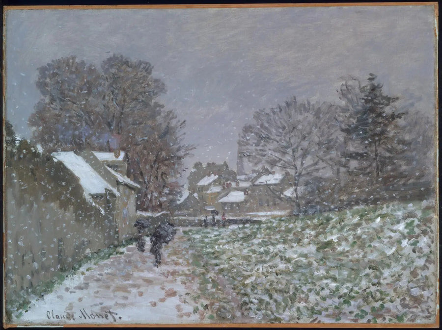Śnieg w Argenteuil - Claude Monet