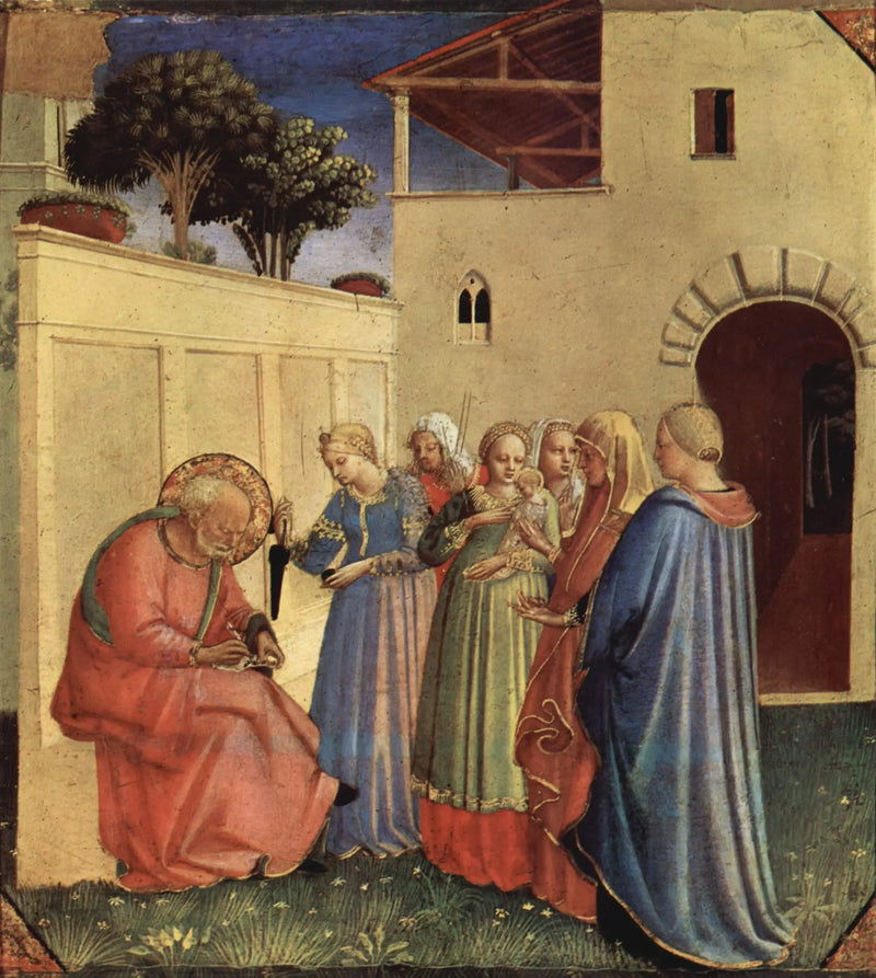Nominacja świętego Jana Chrzciciela - Fra Angelico