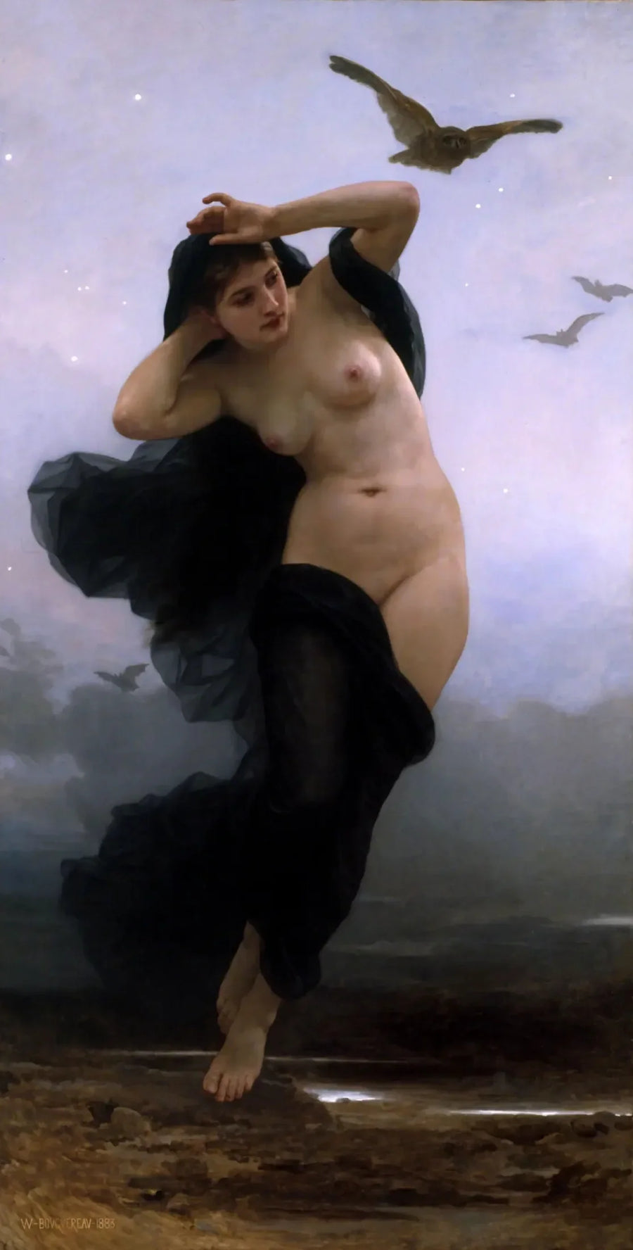 Noc - Bouguereau