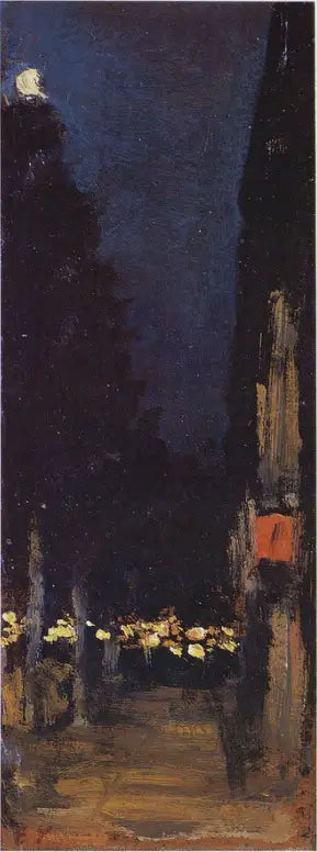 Noc (z 14 lipca?) - Édouard Vuillard