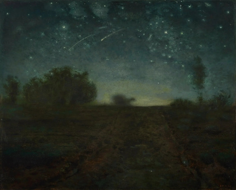 Noc gwiaździsta - Jean-François Millet