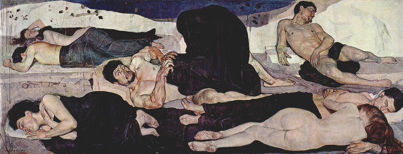 Noc - Ferdinand Hodler