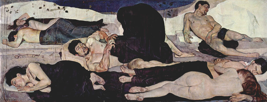 Noc - Ferdinand Hodler