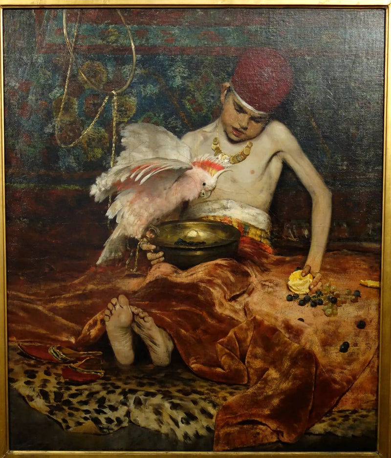 Turecka strona (Nieoczekiwane wtargnięcie) - William Merritt Chase