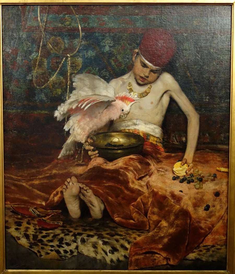 Turecka strona (Nieoczekiwane wtargnięcie) - William Merritt Chase
