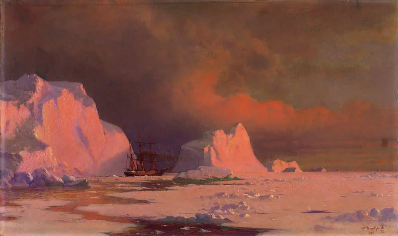 „Pantera” w zatoce Melville - William Bradford