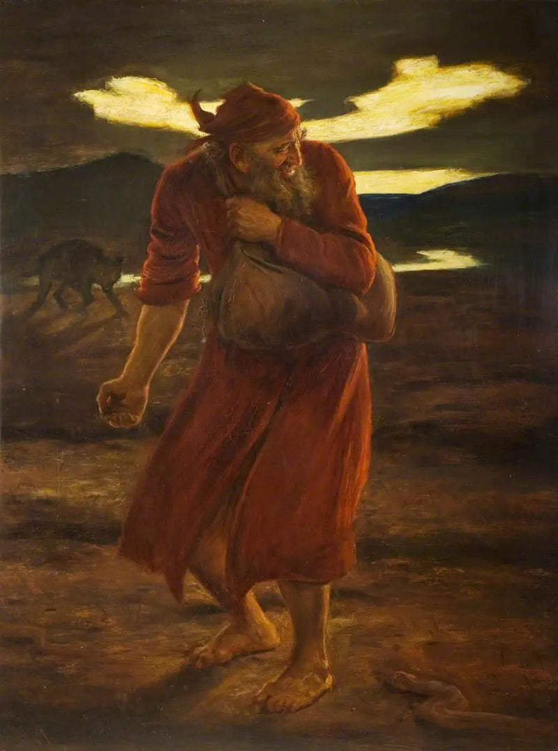Przypowieść o chwaście - John Everett Millais