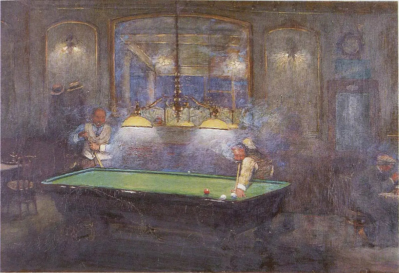 Partia bilarda - Jean Béraud