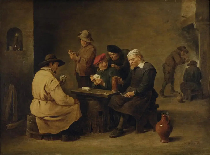 Część kart - David Teniers Młodszy