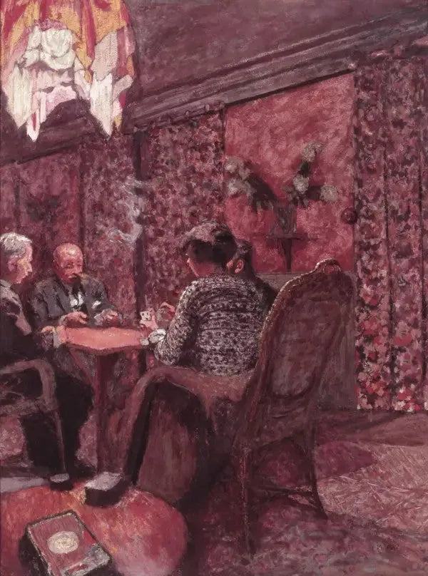 Część mostu w zamkniętym Cézanne - Édouard Vuillard