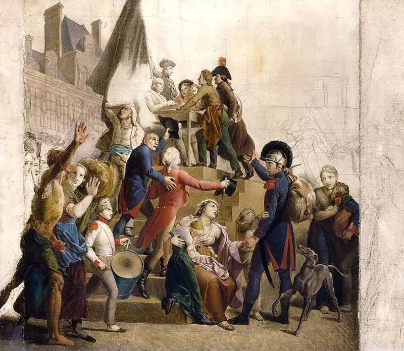 Ojczyzna w niebezpieczeństwie - François Gérard