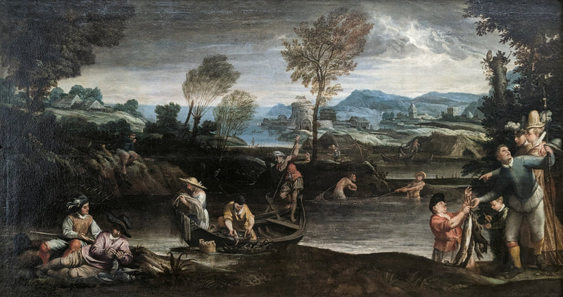 Łowienie ryb - Annibale Carracci
