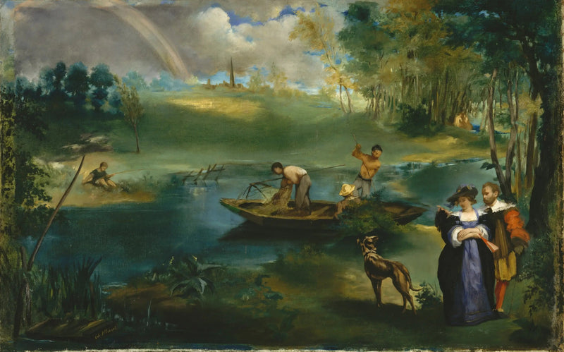 Łowienie ryb - Édouard Manet