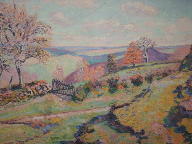 Łowisko rybne w Crozant - Armand Guillaumin