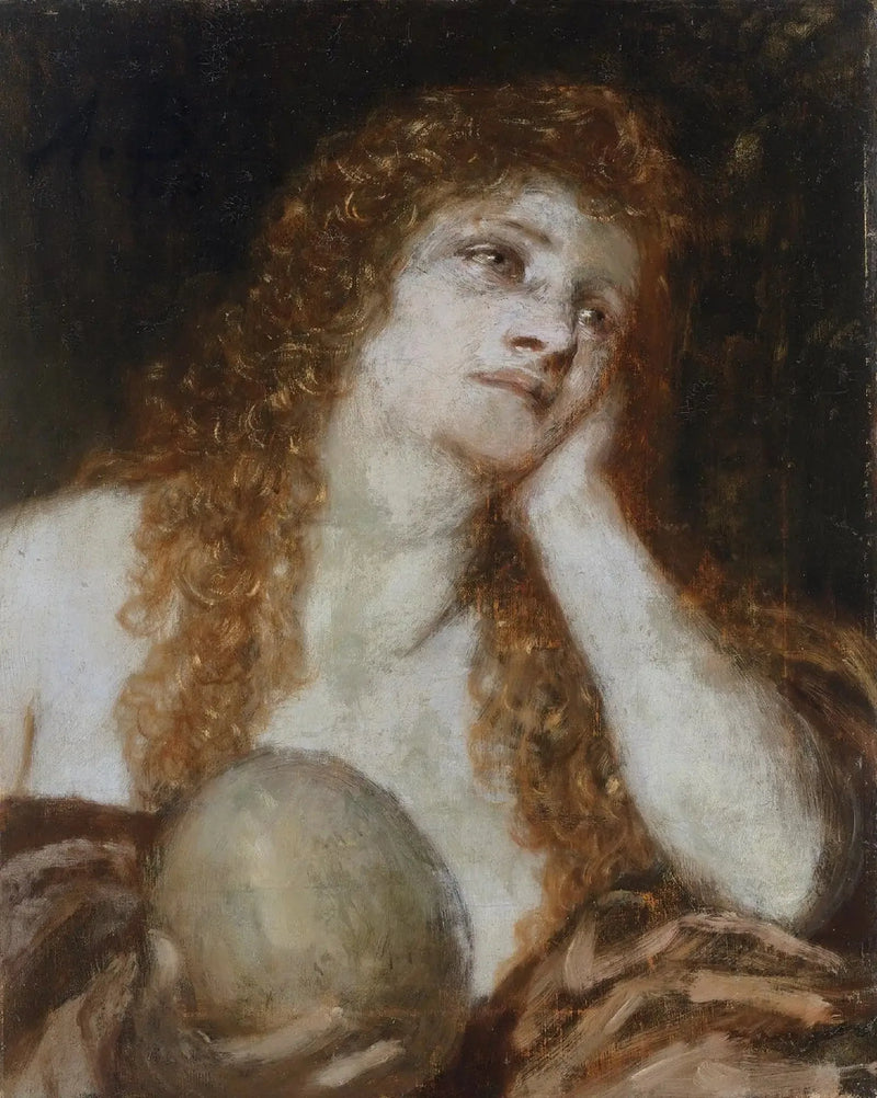 Pokutująca Maria Magdalena - Arnold Böcklin