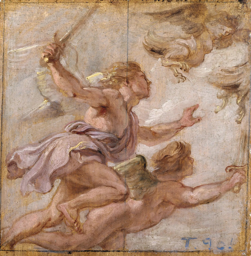 Prześladowanie harpii - Peter Paul Rubens