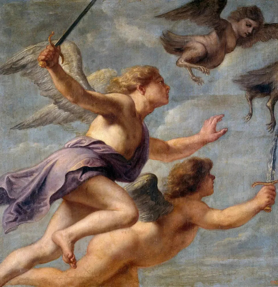 La persécution des harpies - Peter Paul Rubens image 1 tableau peint à l’huile sur toile