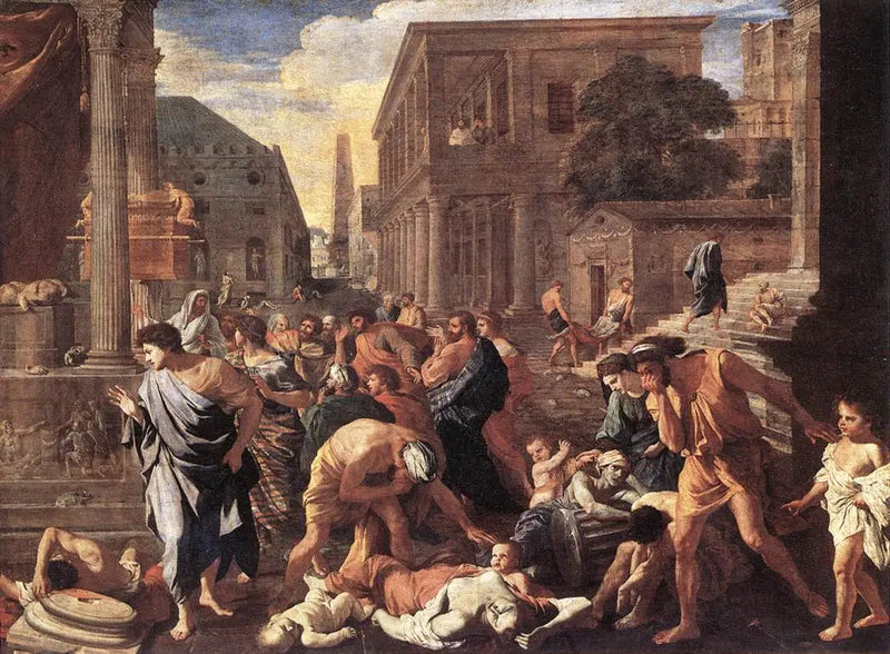 Dżuma z Asdodu - Nicolas Poussin