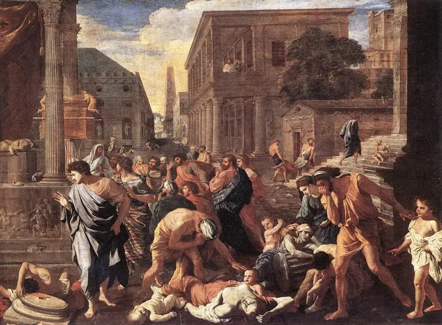 Dżuma z Asdodu - Nicolas Poussin
