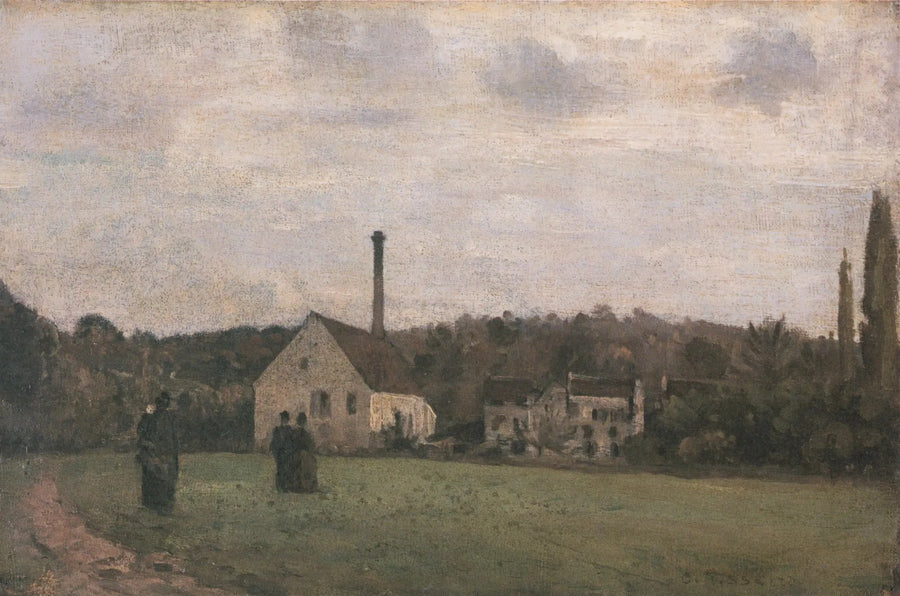 Mała Fabryka - Camille Pissarro