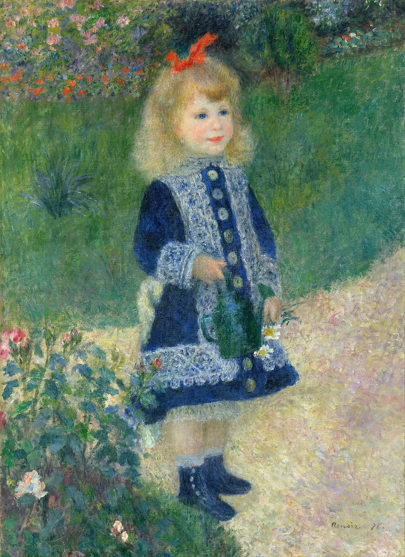 Mała dziewczynka z konewką - Pierre-Auguste Renoir