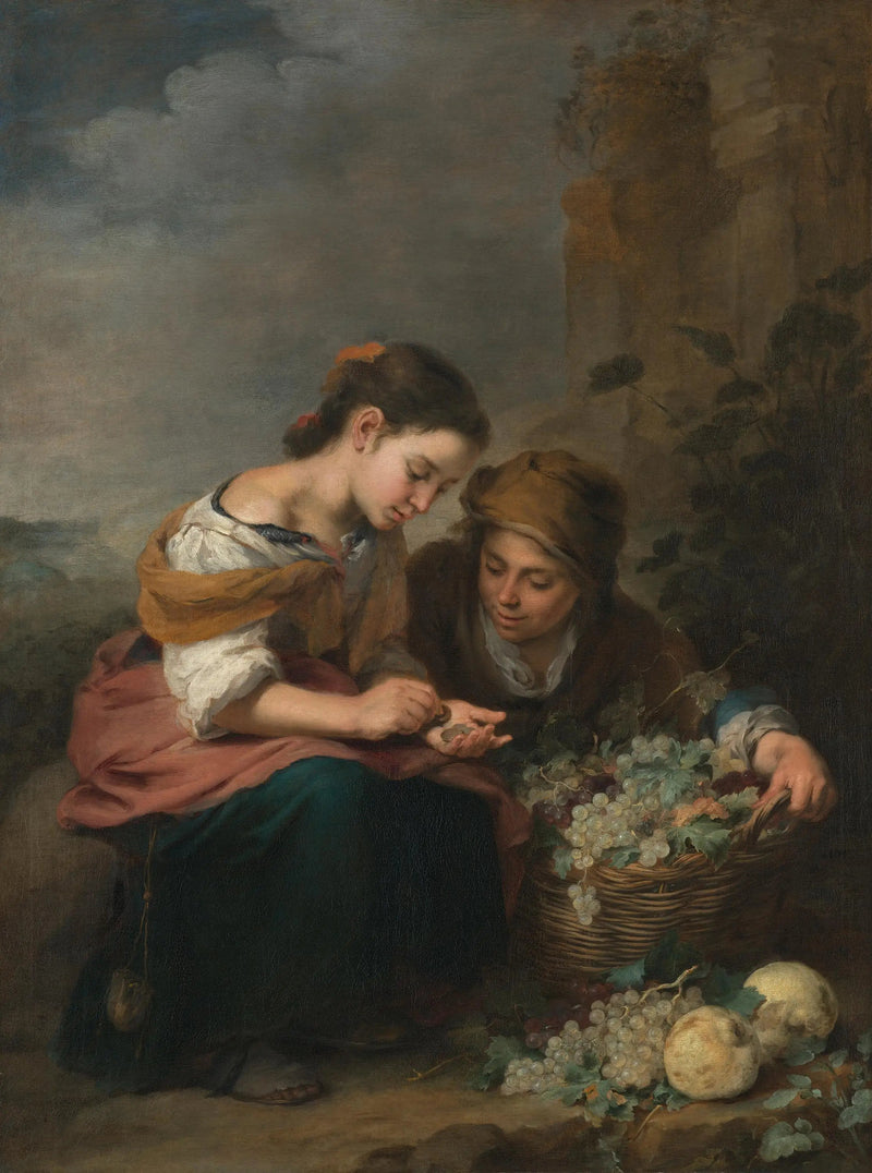 Mała sprzedawczyni owoców - Bartolomé Esteban Murillo
