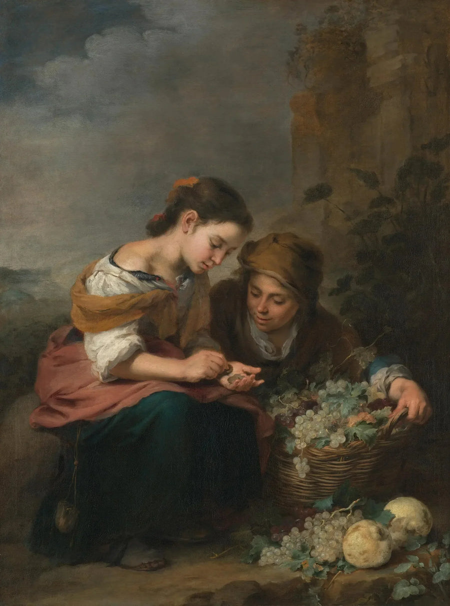 Mała sprzedawczyni owoców - Bartolomé Esteban Murillo