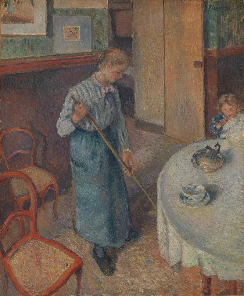 Mała wieśniaczka - Camille Pissarro