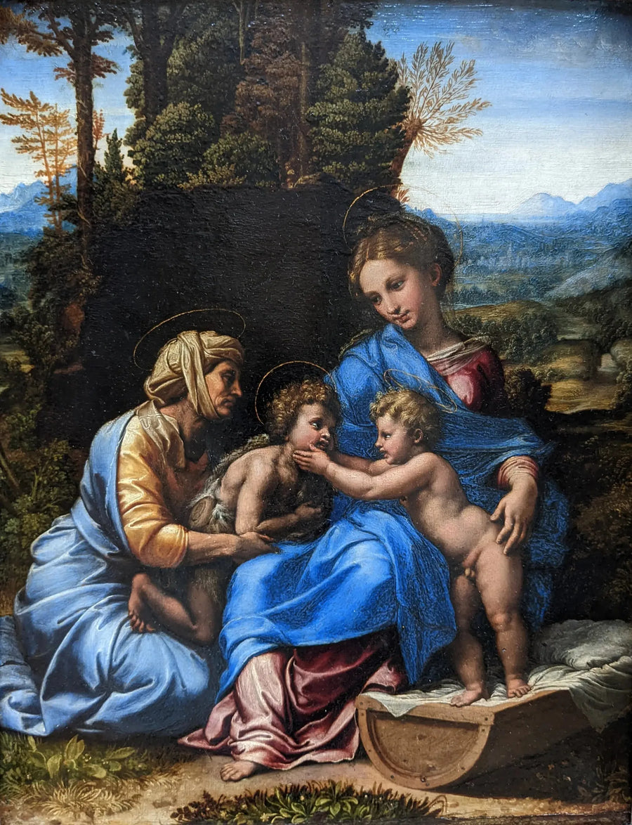 Mała Święta Rodzina - Rafael Santi