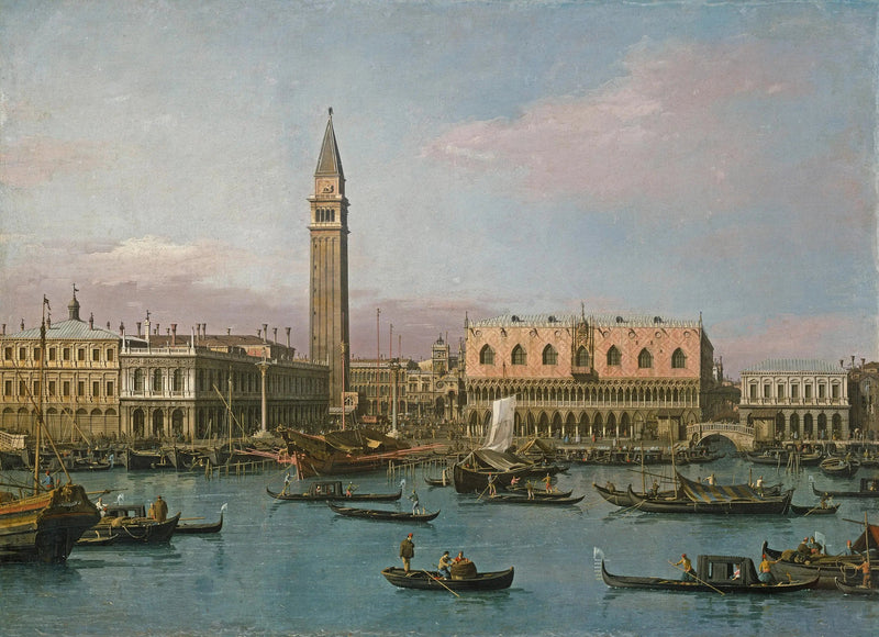 La Piazzetta i Bacino di San Marco - Canaletto