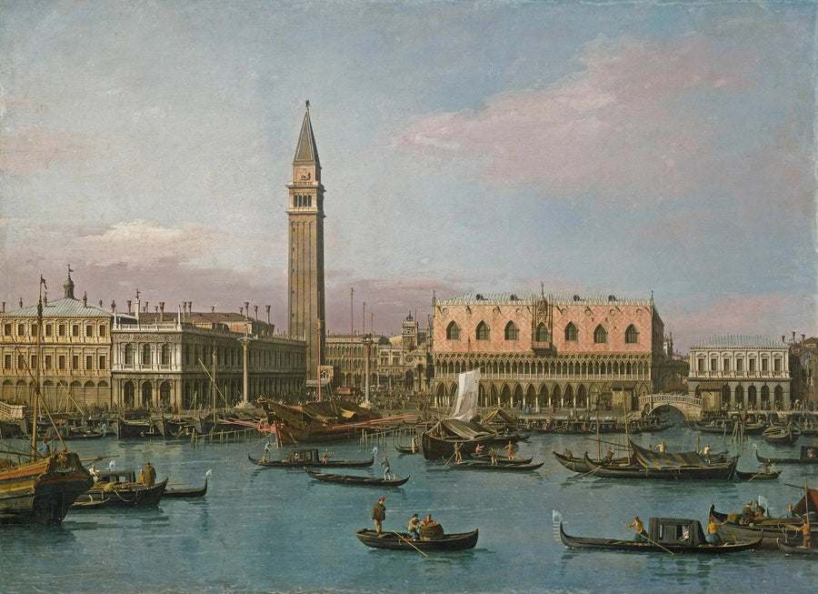 La Piazzetta i Bacino di San Marco - Canaletto