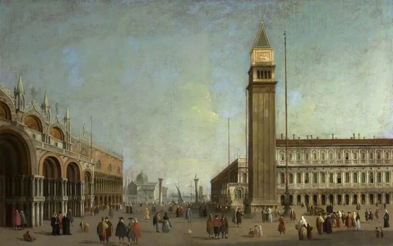 La Piazzetta, Wenecja - Canaletto